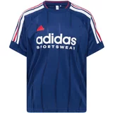 ADIDAS SPORTSWEAR Tehnička sportska majica ' House of Tiro Nations' tamno plava / crvena / bijela