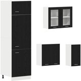  Kuhinjska jedinica Lyon 8 pcs Crni hrast Konstruirano drvo | shoptok.hr