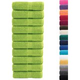 Premium ručnici za pranje SOLUND 10 kom. boje jabuke 30x30 cm 600 g/m² | shoptok.hr