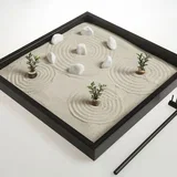 Zen bašta, 43x43cm, Crna