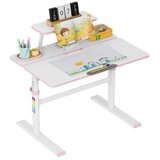 Podesivi dječji stol Study 3.7 Pink 90 cm Cijene