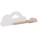  LED Dečija zidna svetiljka sa policom CLOUD LED/5W/230V bela/ružičasta | Eponuda.com