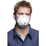 3m Zaščitna maska 8822 FFP2 NR D z ventilom za izdih, DE 10 kosov, bele barve | Shoptok.si
