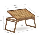 Kave Home Drveni sklopivi pladanj za posluživanje 34x65 cm Mani – | shoptok.hr