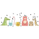 Ambiance Otroška stenska nalepka Ambiance Animals Messengers of Love, 90 x 60 cm | Shoptok.si