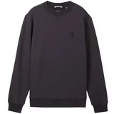 Tom Tailor Sweater majica antracit siva