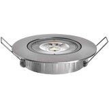 Emos LED ugradno svetlo za spušteni plafon EXCLUSIVE LED/5W/230V 3000 K srebrno | Eponuda.com