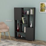 Woody Fashion Polica 90x141x24cm Antracit