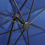  Vrtni senčnik z LED lučkami sinje moder 300 cm, (20729247) | Shoptok.si