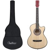 vidaXL 12-dijelni set akustične gitare Western s prorezom 6 žica 38 " Cijene