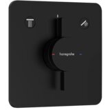 Hansgrohe DuoTurn Q ugradna maska sa dva izlaza mat crna 75414670 | ePonuda.com