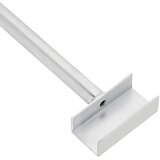  Kuka za platna za prikolice 2 pcs Srebrno 100-145 cm Aluminij | shoptok.hr