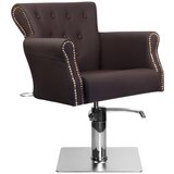 Shumee hair system ber 8541 frizerski stol rjave barve, (21388534) Cene