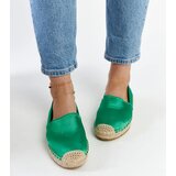 Gemre Green shimmering platform espadrilles Caithlin | Shoptok.si