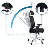 MID.YOU Pisarniški Stol Zh 200, Črna | Shoptok.si