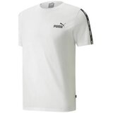 Puma Majice s kratkimi rokavi Ess Tape Tee Bela | Shoptok.si