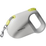 INF Vlečna zanka za pse z nylon vrvjo 5m, reflektivna in ergonomska White, (5000290956) | Shoptok.si