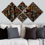 Wallity slika 4MDF429224581, 60x115 cm, 4 dela | ePonuda.com