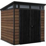 Vrtne hiške, lope Baštenska kućica Deco Pent 7x7, boja oraha CU 259814 Cene