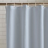 Catherine Lansfield Zavesa za tuš 180x180 cm Timeless Stripe – Cene