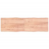 vidaXL Mizna plošča svetlo rjava 200x60x6 cm obdelana trdna hrastovina, (20979860) Cene
