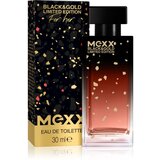 Mexx Black & Gold Limited Edition toaletna voda za ženske 30 ml | Shoptok.si