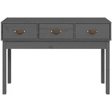 Konzolni stol sivi 114x40x75 cm od masivne borovine | shoptok.hr