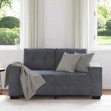  Dvosjed tamno sivi 160x77x82 cm baršun | Shoptok.si