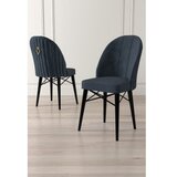 Hanah home Ritim set stolica, 44x96x42 cm, 6 dijelova, antracit-crna | Eponuda.ba