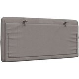 vidaXL Vzglavna stranica taupe 100 cm blago | Shoptok.si