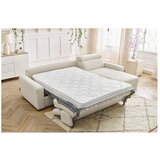 Bobochic Paris kremno bela raztegljiva kotna sedežna garnitura (s kotom po izbiri) monaco | Shoptok.si