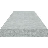  Plutajuća zidna polica siva boja betona 80 x 23,5 x 3,8 cm MDF | shoptok.hr