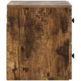  Stenski nočni omarici 2 pcs Dimljen hrast 33 x 34,5 x 40 cm, (5000209539) | Shoptok.si