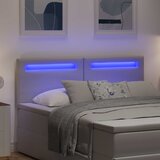  LED glava kreveta Bijelo 144 cm Lažna koža | shoptok.hr