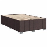 vidaXL Posteljni okvir temno rjav 120x190 cm tkanina, (21305857) Cene