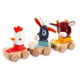 Lilliputiens – komplet treh lesenih avtomobilčkov – Kmetija Cene