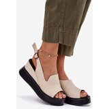 ARTIKER Leather Women's Wedge Sandals | ePonuda.com