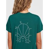 O'neill Majica temno zelena / bela | Shoptok.si