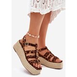 Boto Women's sandals with straps and weaving leopard Pardauss | ePonuda.com