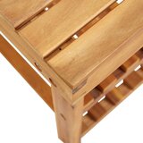  Stalak za cipele od masivnog bagremovog drva 50 x 32 x 45 cm | shoptok.hr