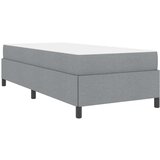  Krevet s opruga kutije Svijetlo siva Crna 90 x 200 cm | shoptok.hr
