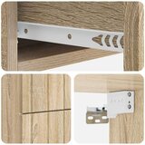  Stenski nočni omarici 2 pcs Sonoma hrast 33 x 34,5 x 43 cm, (5000209628) | Shoptok.si