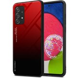Cadorabo Ohišje, združljiv s Samsungom v rdeči barvi - črni - dvobarvni zaščitni pokrov iz silikona TPU in hrbta iz kaljenega stekla, (20590381) Cene