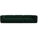 Makamii Temno zelena žametna sedežna garnitura 319 cm Ekahi – | Shoptok.si