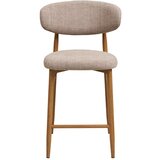 House Nordic Bež/v naravni barvi oblazinjen barski stol (višina sedeža 65 cm) Levanto – | Shoptok.si