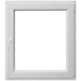 PVC prozor s kvakom (80 x 90 cm, Smjer otvaranja: Desno) | shoptok.hr