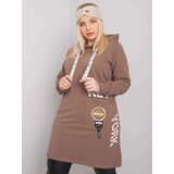 RELEVANCE Tunic-RV-TU-7221.80P-Brown | Shoptok.si