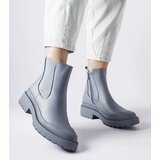 Gemre Gray rubber ankle boots Detis | ePonuda.com