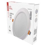  LED vgradno svetilo RUBIC, okroglo, belo, 18W, nevtralno bela Cene