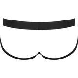 Black Level jockstrap s patentnim zatvaračem (crni) - XL Slike